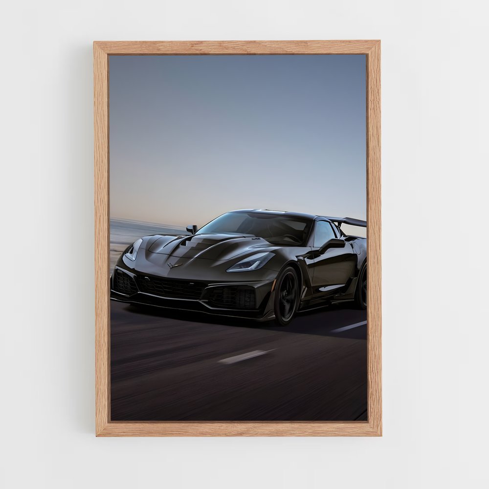 Poster Corvette Legend – affiche Chevrolet (vue 4)